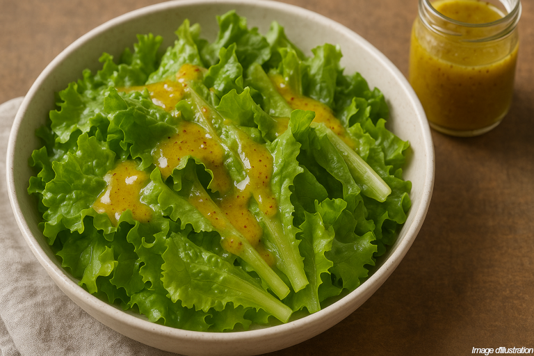 Vinaigrette au miel et moutarde